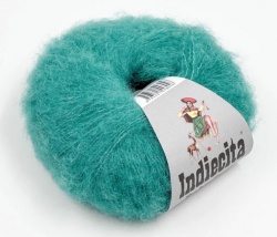 Indiecita Baby Suri Silk Brushed - Turquoise