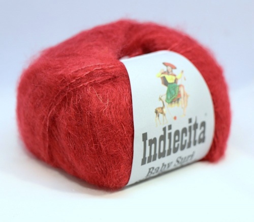 Indiecita Baby Suri Silk Brushed - Red