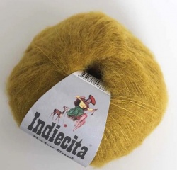 Indiecita Baby Suri Silk Brushed - Chartreuse