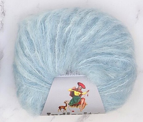 Indiecita Baby Suri Silk Brushed - Blue Grey