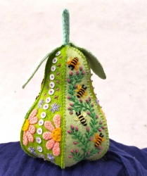 Pin Cushion - Pear 