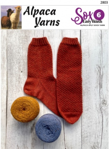 Alpaca Yarns Socks Pattern