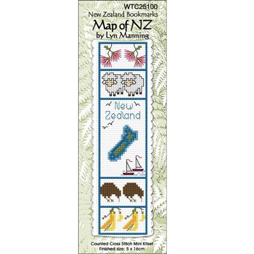 New Zealand Bookmarks - Kit