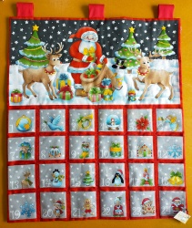 Advent Calendar - Reindeer Red