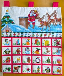 Advent Calendar - Cream 